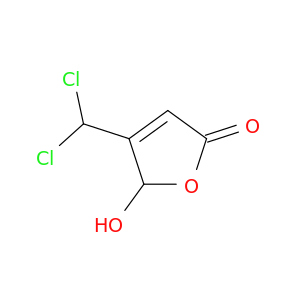 2(5H)-Furanone,4-(dichloromethyl)-5-hydroxy-