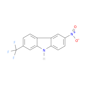 9H-Carbazole, 6-nitro-2-(trifluoromethyl)-