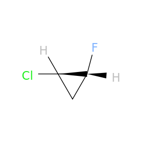 Cyclopropane, 1-chloro-2-fluoro-, trans-