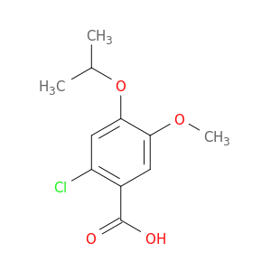 2-Chloro-4-isopropoxy-5-methoxybenzoic acid