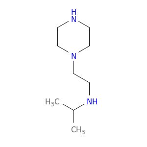 N-(2-(Piperazin-1-yl)ethyl)propan-2-amine