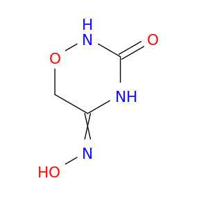 2H-1,2,4-Oxadiazine-3,5(4H,6H)-dione, 5-oxime
