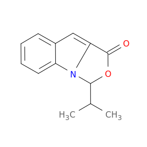 1H,3H-Oxazolo[3,4-a]indol-1-one, 3-(1-methylethyl)-