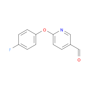 6-(4-fluorophenoxy)pyridine-3-carbaldehyde
