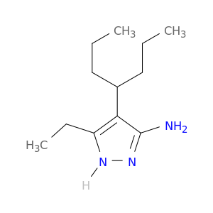 5-乙基-4-(1-丙基丁基)-1H-吡唑-3-胺