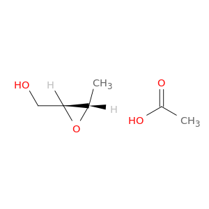 Oxiranemethanol, 3-methyl-, acetate, (2S,3S)-