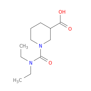 1-(Diethylcarbamoyl)piperidine-3-carboxylic Acid
