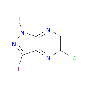 5-Chloro-3-iodo-1H-pyrazolo[3,4-b]pyrazine