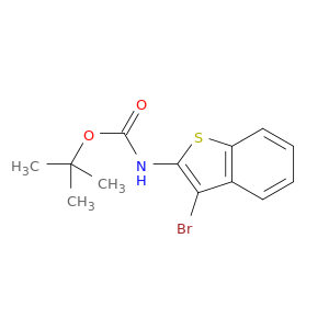 Carbamic acid, (3-bromobenzo[b]thien-2-yl)-, 1,1-dimethylethyl ester
