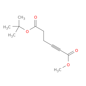 2-Hexynedioic acid, 6-(1,1-dimethylethyl) 1-methyl ester