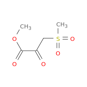Propanoic acid, 3-(methylsulfonyl)-2-oxo-, methyl ester