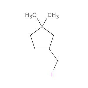 Cyclopentane, 3-(iodomethyl)-1,1-dimethyl-