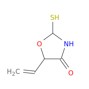 4-Oxazolidinone, 5-ethenyl-2-mercapto-