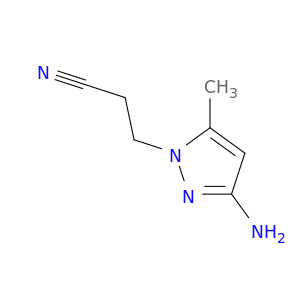 3-(3-Amino-5-methyl-1H-pyrazol-1-yl)propanenitrile