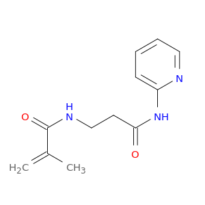 2-Propenamide, 2-methyl-N-[3-oxo-3-(2-pyridinylamino)propyl]-