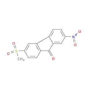9H-Fluoren-9-one,6-(methylsulfonyl)-2-nitro-