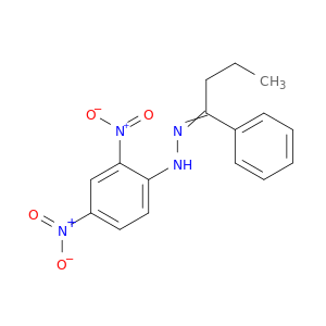 2,4-dinitro-N-(1-phenylbutylideneamino)aniline