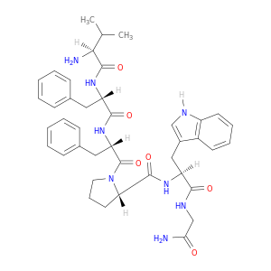 Glycinamide, L-valyl-L-phenylalanyl-L-phenylalanyl-L-prolyl-L-tryptophyl-
