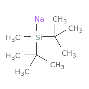 Sodium, [bis(1,1-dimethylethyl)methylsilyl]-