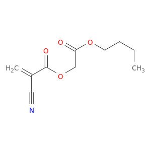 2-Propenoic acid, 2-cyano-, 2-butoxy-2-oxoethyl ester