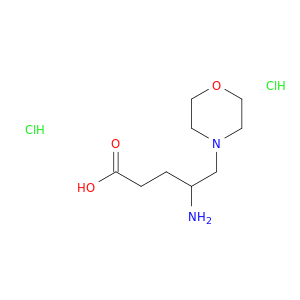 4-Amino-5-(morpholin-4-yl)pentanoic acid dihydrochloride