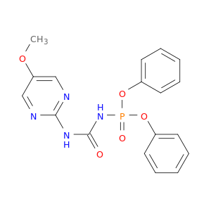 Phosphoramidic acid,[[(5-methoxy-2-pyrimidinyl)amino]carbonyl]-, diphenyl ester (9CI)