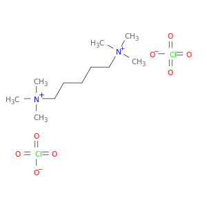 1,5-Pentanediaminium, N,N,N,N',N',N'-hexamethyl-, diperchlorate
