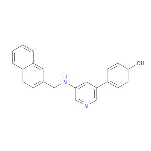 Phenol, 4-[5-[(2-naphthalenylmethyl)amino]-3-pyridinyl]-