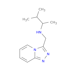 (3-methylbutan-2-yl)({[1,2,4]triazolo[4,3-a]pyridin-3-yl}methyl)amine