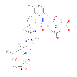 L-Aspartic acid, L-threonyl-L-valyl-L-alanyl-L-isoleucyl-L-tyrosyl-