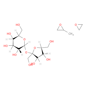 (2r,3r,4s,5s,6r)-2-[(2r,3s,4s,5r)-3,4-dihydroxy-2,5-bis(hydroxymethyl)tetrahydrofuran-2-yl]oxy-6-(hydroxymethyl)tetrahydropyran-3,4,5-triol; 2-methyloxirane; oxirane