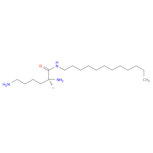 Hexanamide, 2,6-diamino-N-dodecyl-, (S)-
