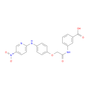 Benzoic acid, 3-[[[4-[(5-nitro-2-pyridinyl)amino]phenoxy]acetyl]amino]-