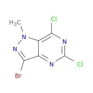 3-Bromo-5,7-dichloro-1-methyl-1H-pyrazolo[4,3-d]pyrimidine