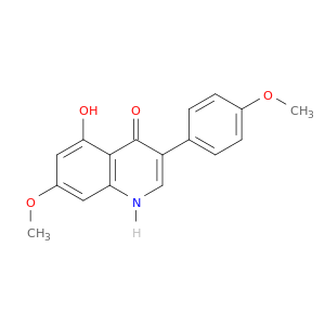 4(1H)-Quinolinone, 5-hydroxy-7-methoxy-3-(4-methoxyphenyl)-