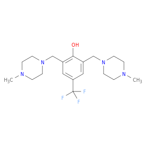 Phenol, 2,6-bis[(4-methyl-1-piperazinyl)methyl]-4-(trifluoromethyl)-