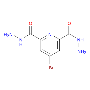 2,6-Pyridinedicarboxylic acid, 4-bromo-, dihydrazide