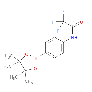 Acetamide,2,2,2-trifluoro-N-[4-(4,4,5,5-tetramethyl-1,3,2-dioxaborolan-2-yl)phenyl]-