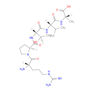 L-Alanine, N-[N-[N-(1-L-arginyl-L-prolyl)-L-threonyl]-L-valyl]-
