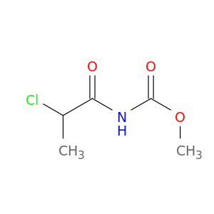 Carbamic acid,(2-chloropropionyl)-, methyl ester (8CI)