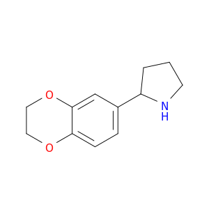 2-(2,3-二氢-1,4-苯并二恶英-6-基)吡咯烷