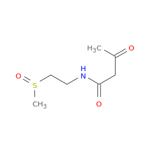 Butanamide, N-[2-(methylsulfinyl)ethyl]-3-oxo-