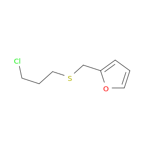 Furan,2-[[(3-chloropropyl)thio]methyl]-