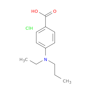 4-[Ethyl(propyl)amino]benzoic Acid Hydrochloride