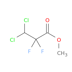 Propanoic acid, 3,3-dichloro-2,2-difluoro-, methyl ester
