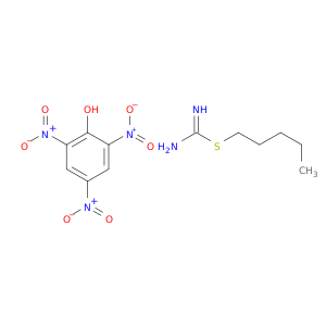 Carbamimidothioic acid, pentyl ester, compd. with 2,4,6-trinitrophenol(1:1)