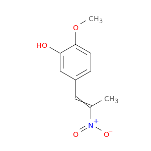 Phenol,2-methoxy-5-(2-nitro-1-propen-1-yl)-