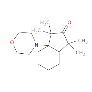 2H-Inden-2-one, octahydro-1,1,3,3-tetramethyl-3a-(4-morpholinyl)-