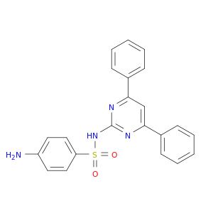 Benzenesulfonamide, 4-amino-N-(4,6-diphenyl-2-pyrimidinyl)-
