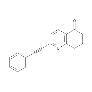 2-(2-PHENYLETHYNYL)-7,8-DIHYDRO-6H-QUINOLIN-5-ONE